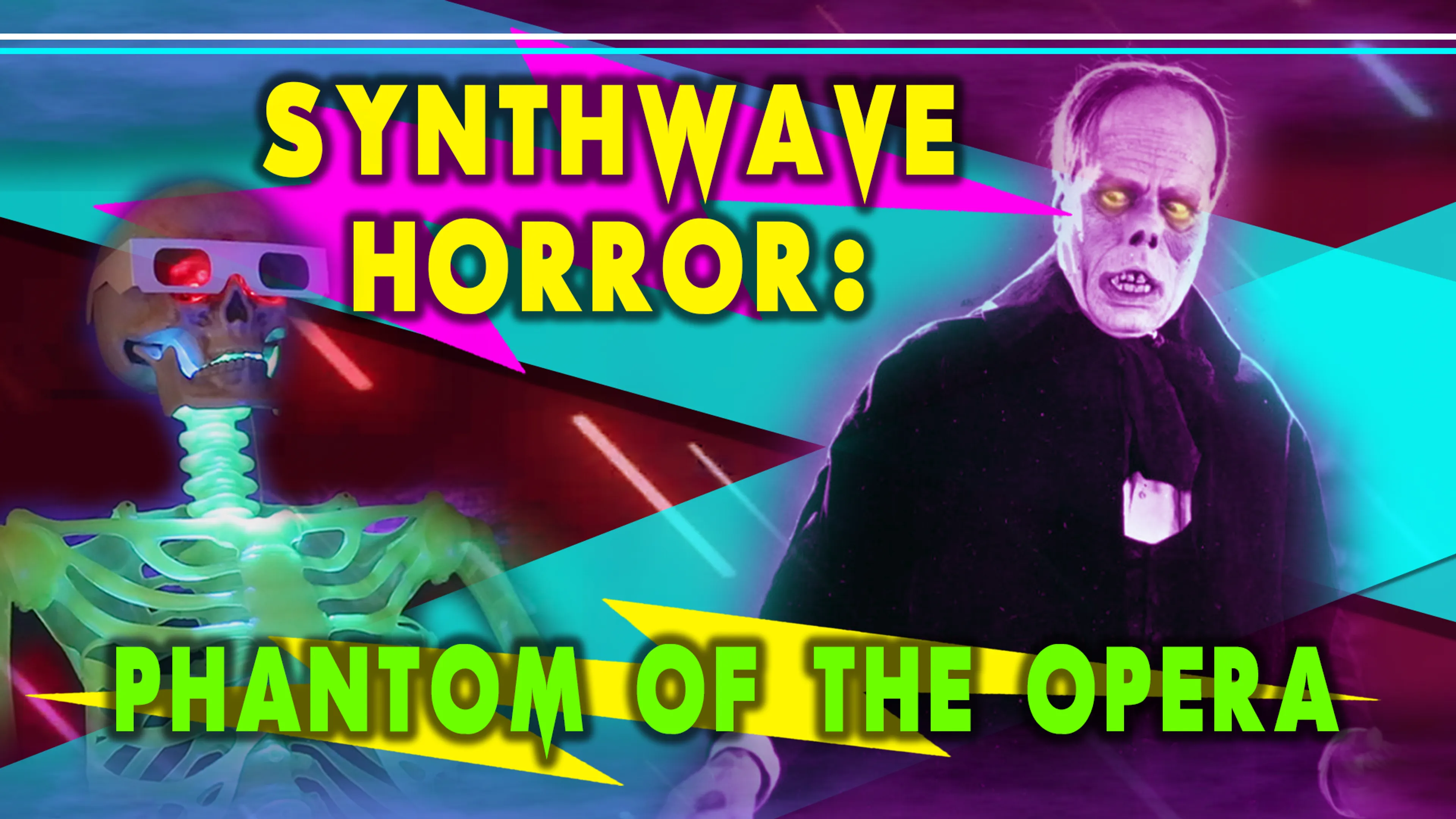 Synthwave Horror: Phantom of the Opera poster
